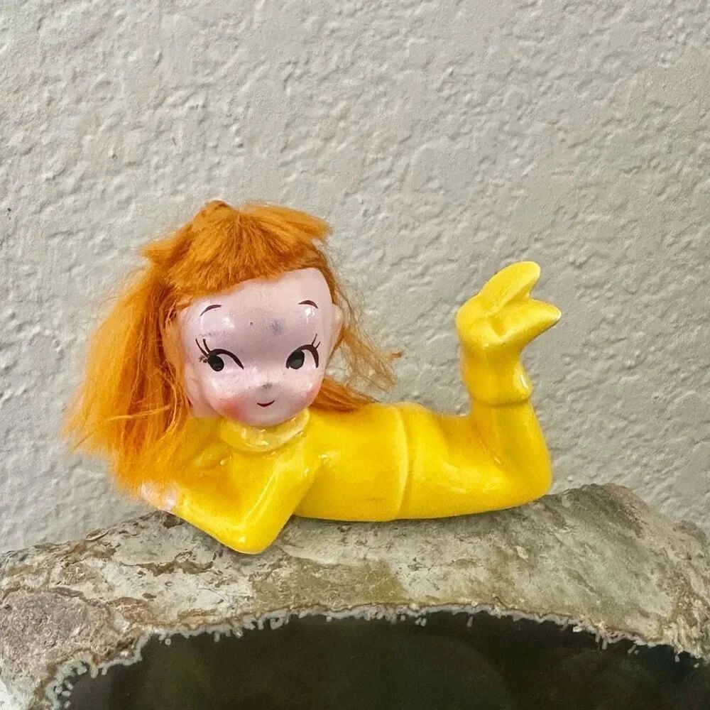 Vintage Mid-Century Pixie Girl Figurine
